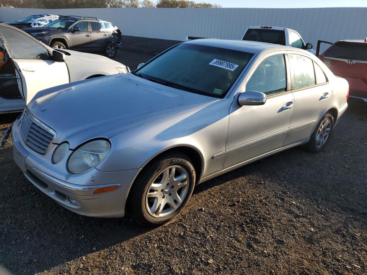 2003 Mercedes-benz E 320 Silver vin: WDBUF65J43A285075