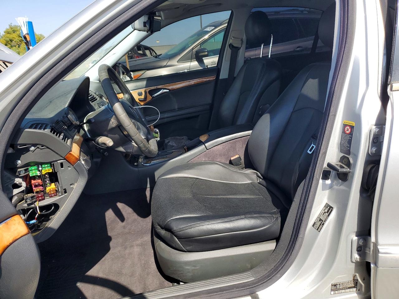 2003 Mercedes-benz E-class E320 Silver vin: WDBUF65J43A344870