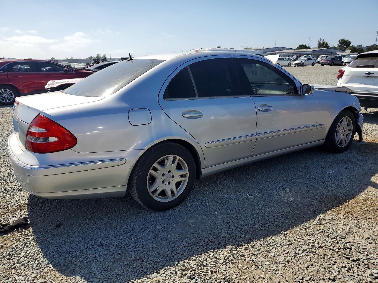 2003 Mercedes-benz E-class E320 Silver vin: WDBUF65J43A344870