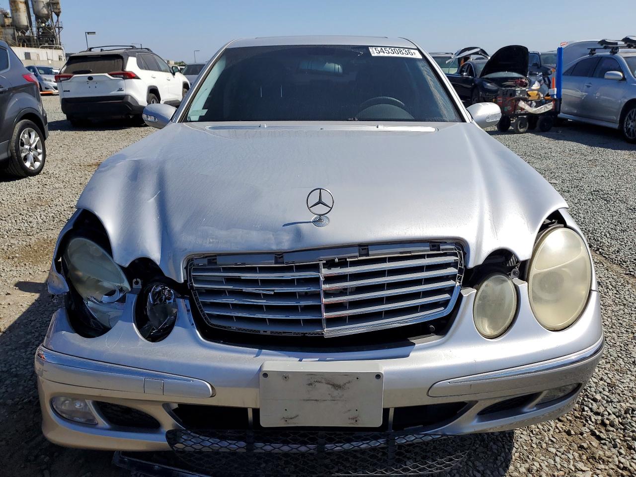 2003 Mercedes-benz E-class E320 Silver vin: WDBUF65J43A344870