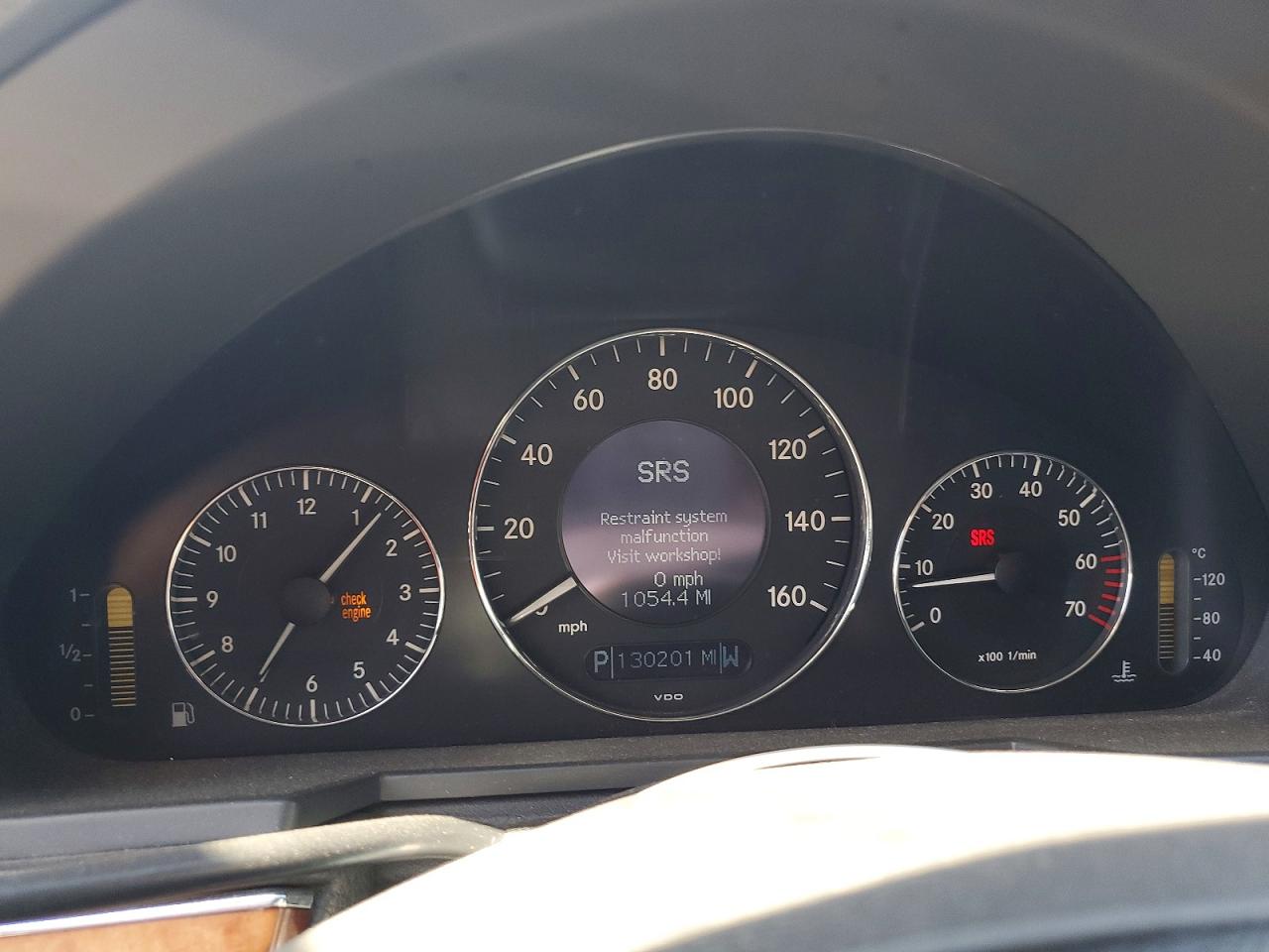 2003 Mercedes-benz E-class E320 Silver vin: WDBUF65J43A344870