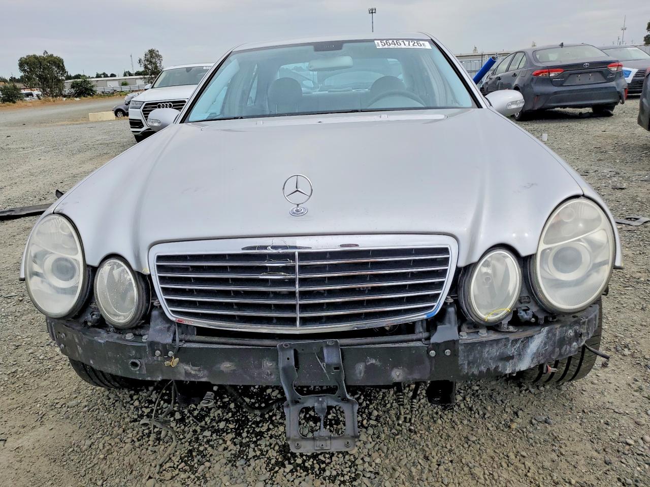2004 Mercedes-benz E 320 Silver vin: WDBUF65J44A500553