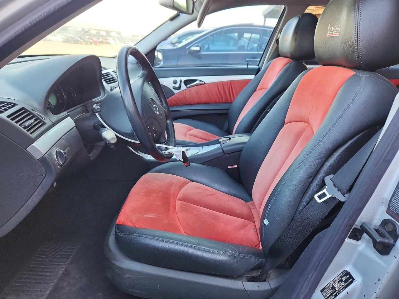 2003 Mercedes-benz E 320 Silver vin: WDBUF65J53A130633