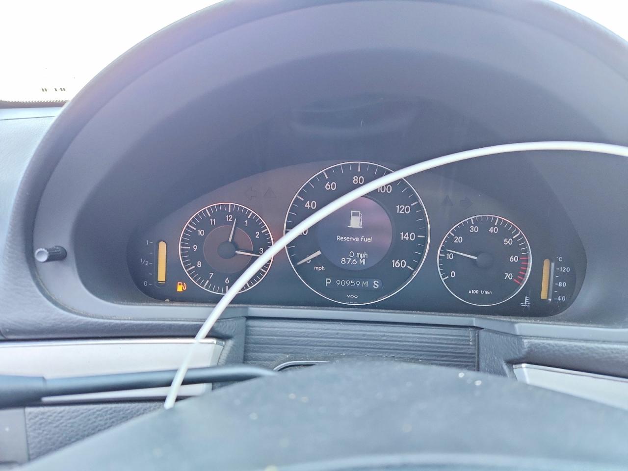 2003 Mercedes-benz E 320 Silver vin: WDBUF65J53A130633