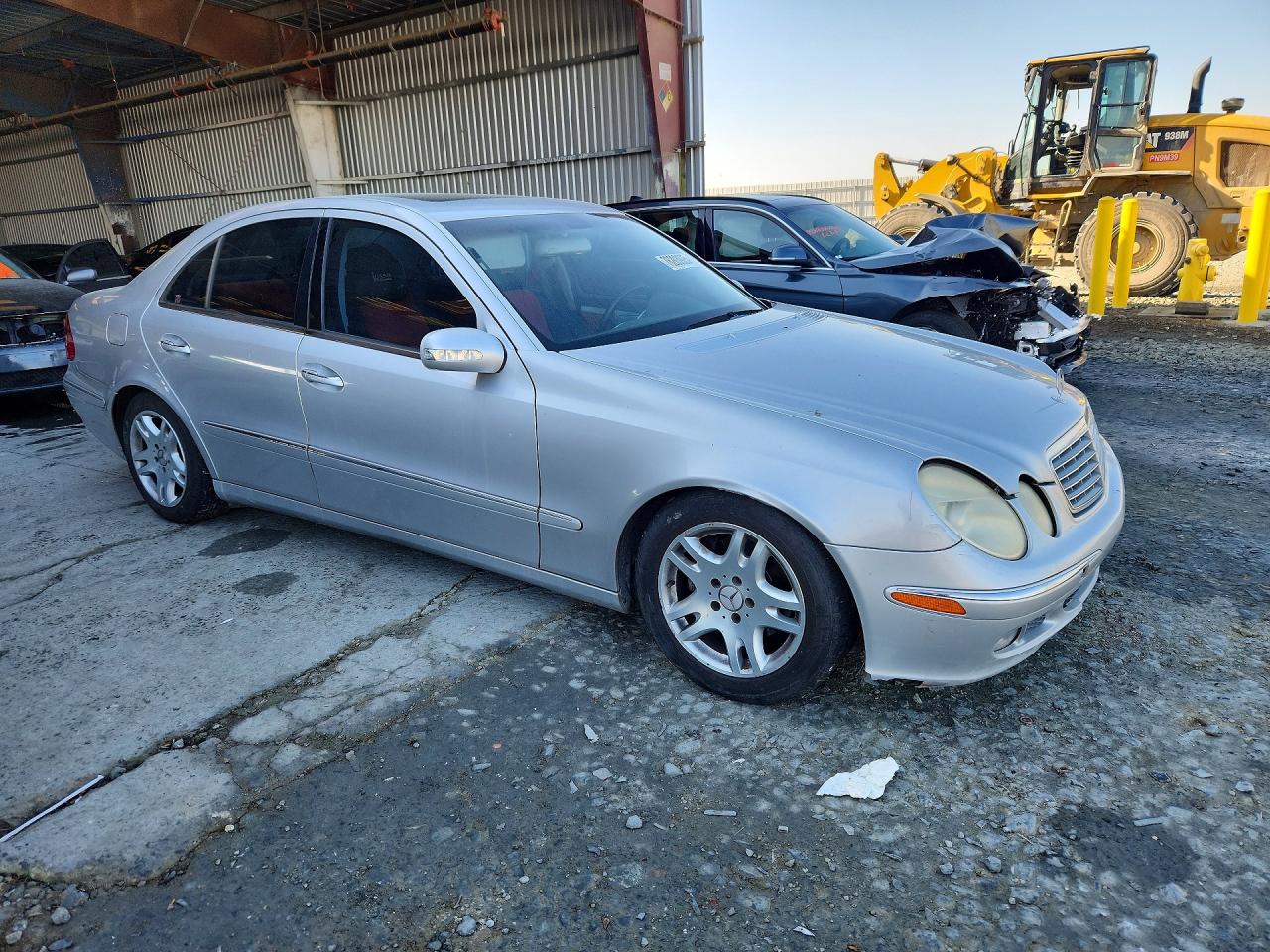 2003 Mercedes-benz E 320 Silver vin: WDBUF65J53A130633