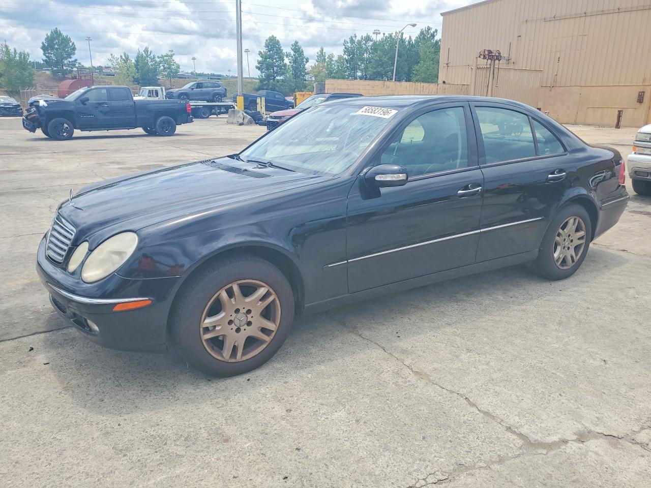 2003 Mercedes-benz E 320 Black vin: WDBUF65J53A199550