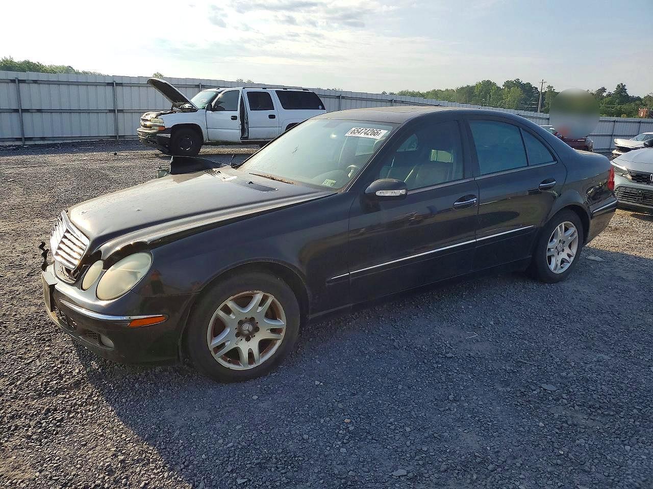 2005 Mercedes-benz E 320 Черный vin: WDBUF65J55A719734