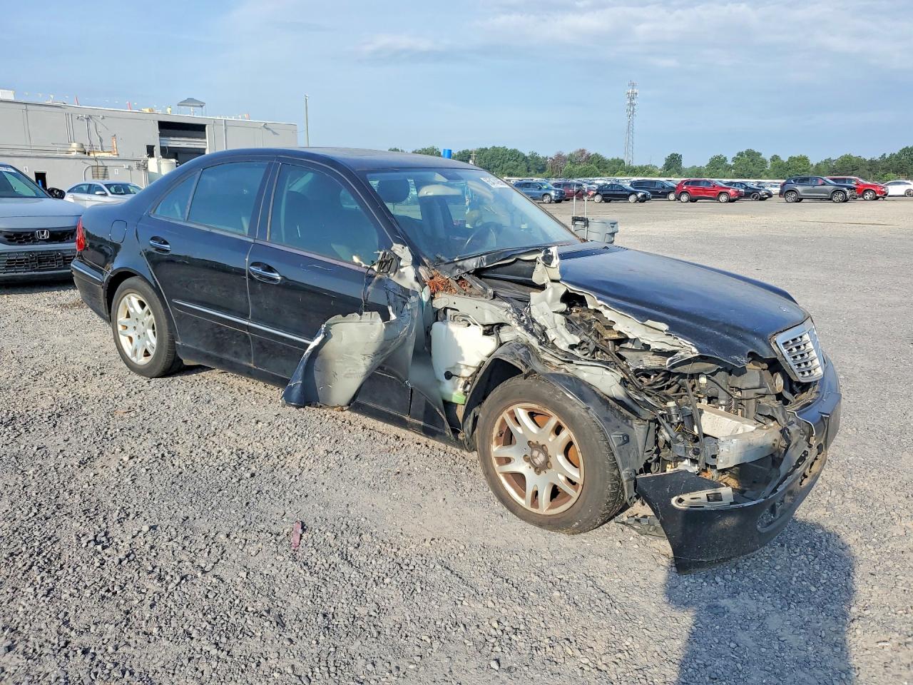 2005 Mercedes-benz E 320 Черный vin: WDBUF65J55A719734
