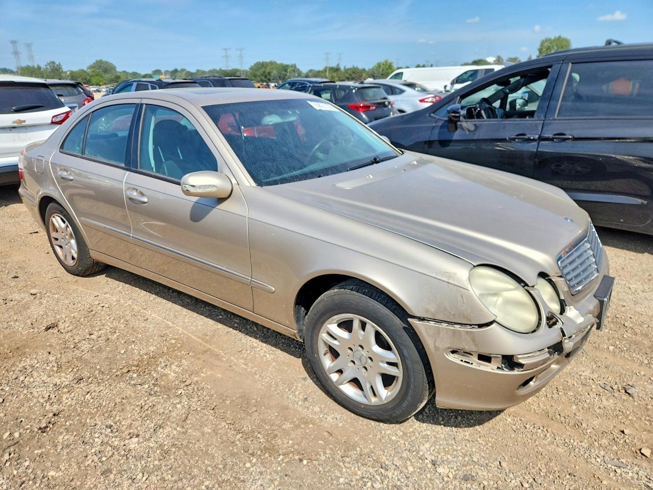 2004 Mercedes-benz E 320 Gold vin: WDBUF65J64A509318