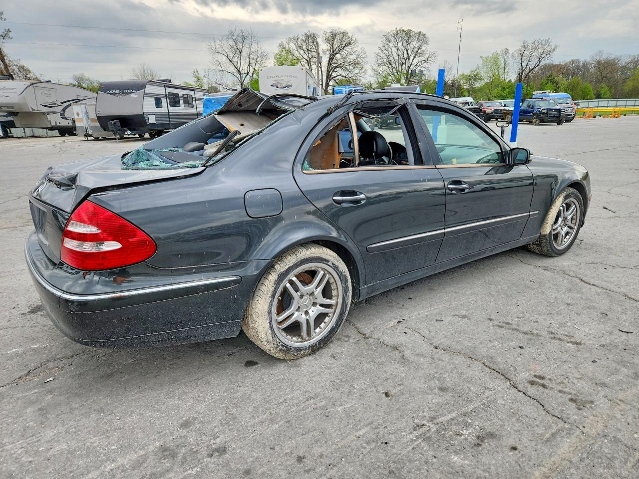 2003 Mercedes-benz E 320 Gray vin: WDBUF65J83A148012