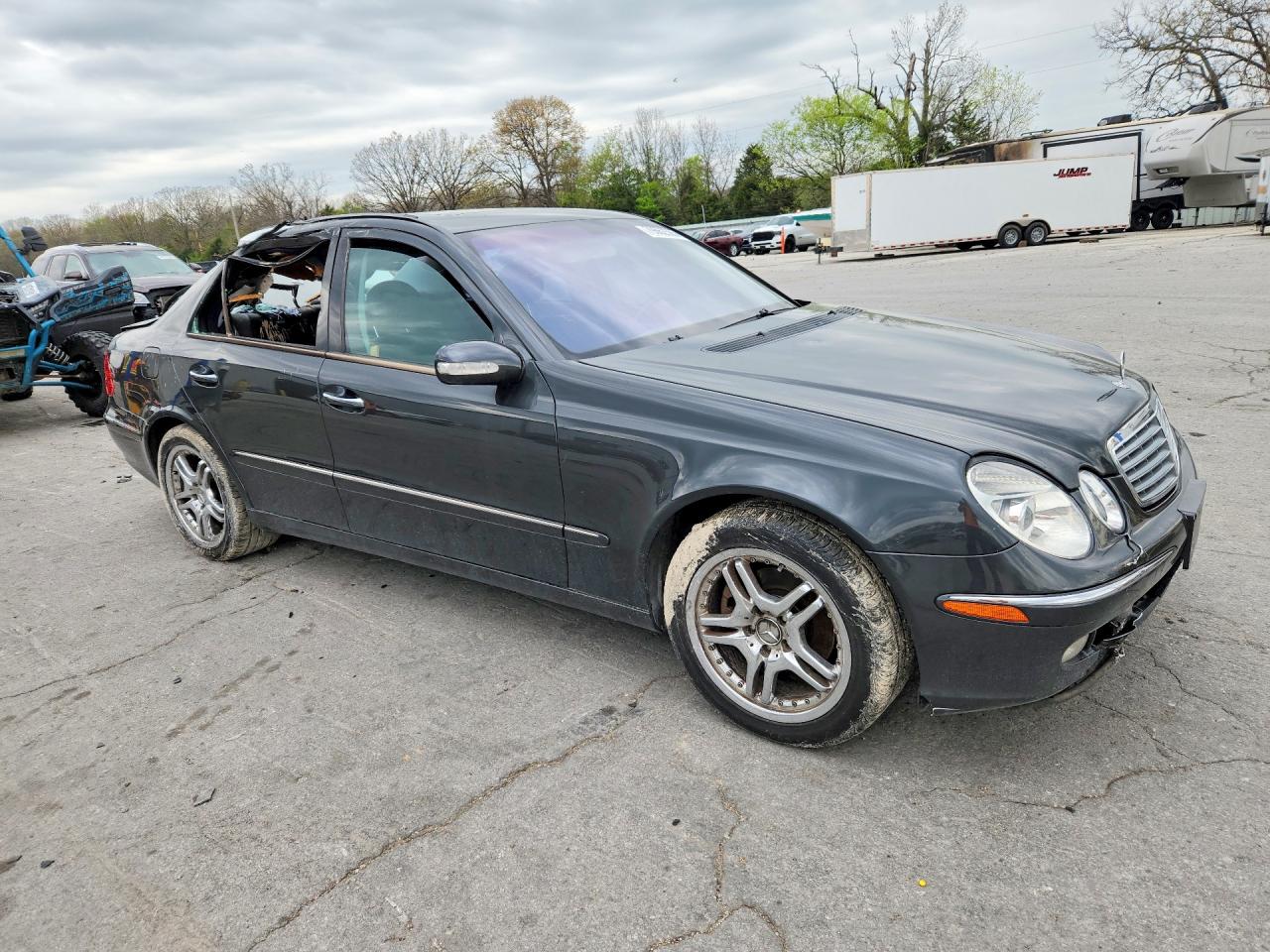 2003 Mercedes-benz E 320 Gray vin: WDBUF65J83A148012