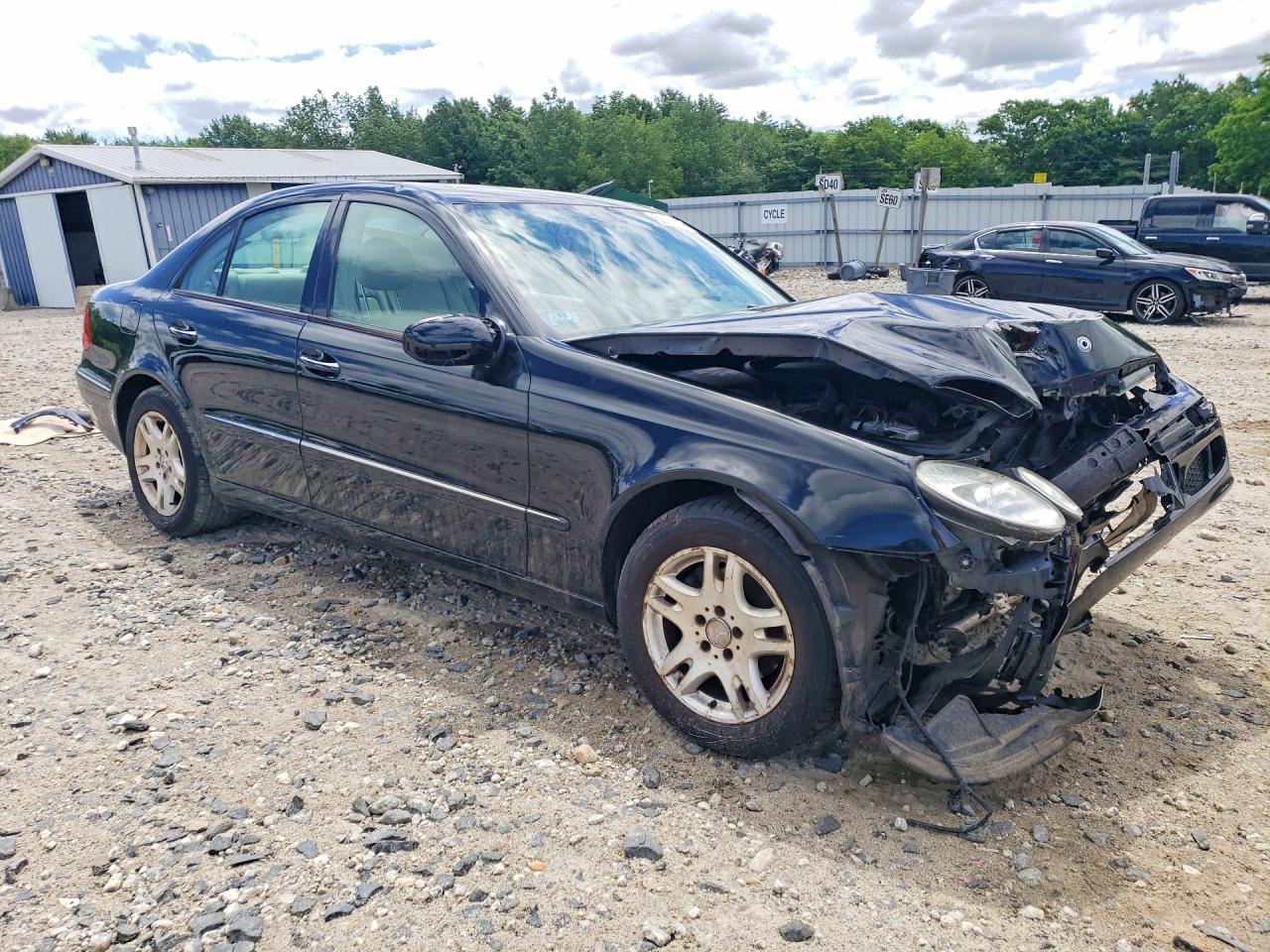 2003 Mercedes-benz E 320 Black vin: WDBUF65J83A245324