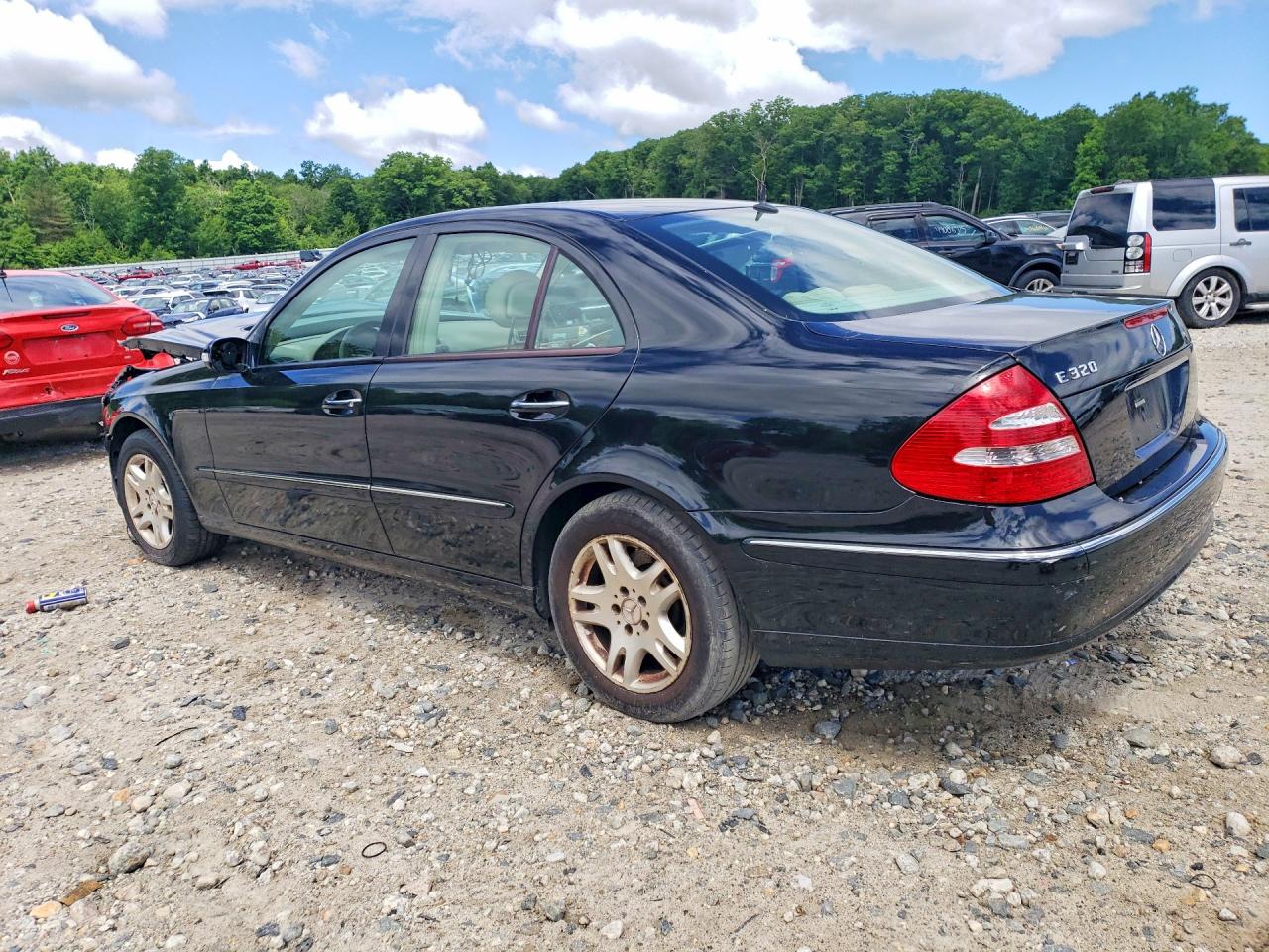2003 Mercedes-benz E 320 Black vin: WDBUF65J83A245324
