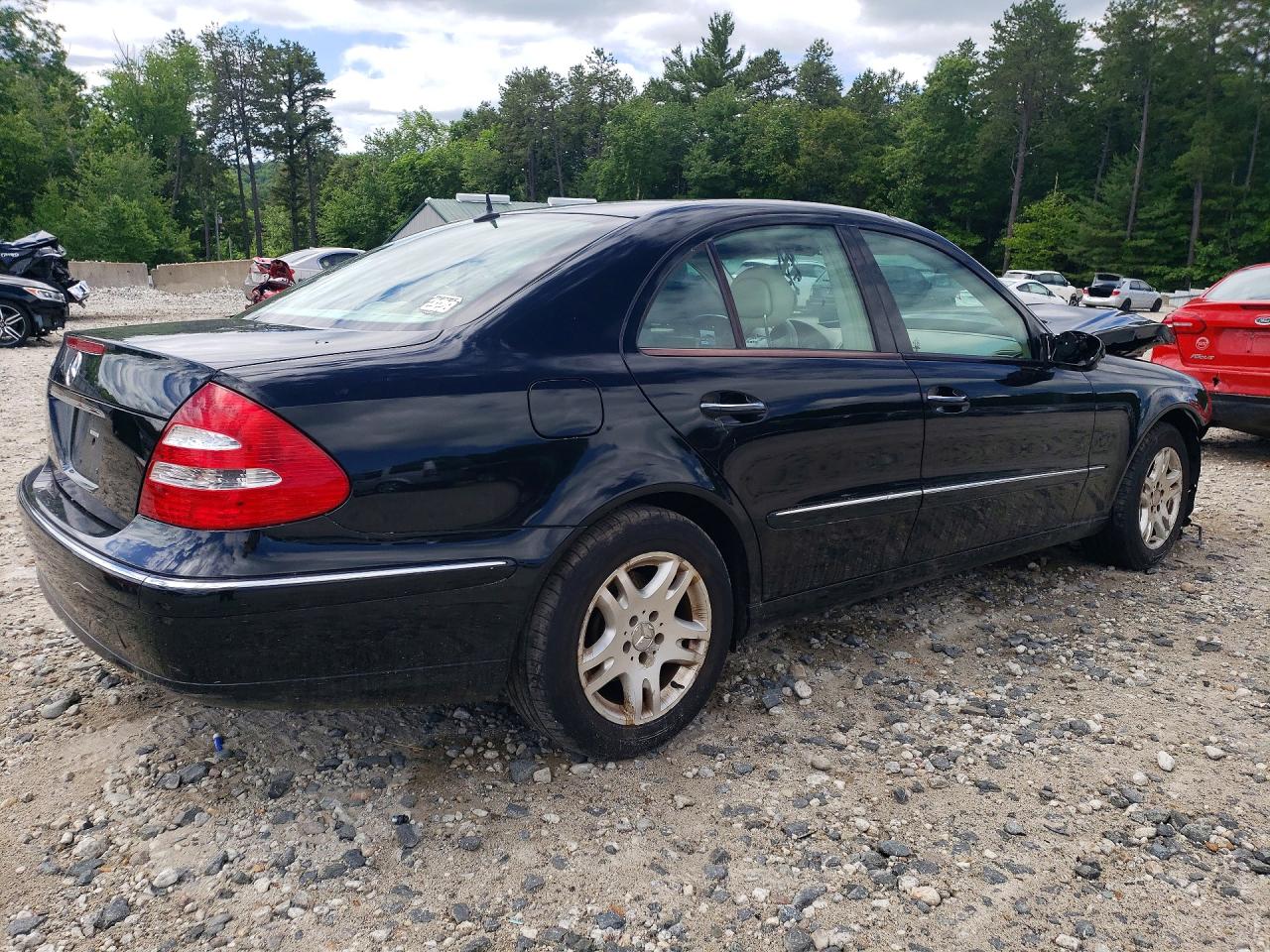 2003 Mercedes-benz E 320 Black vin: WDBUF65J83A245324