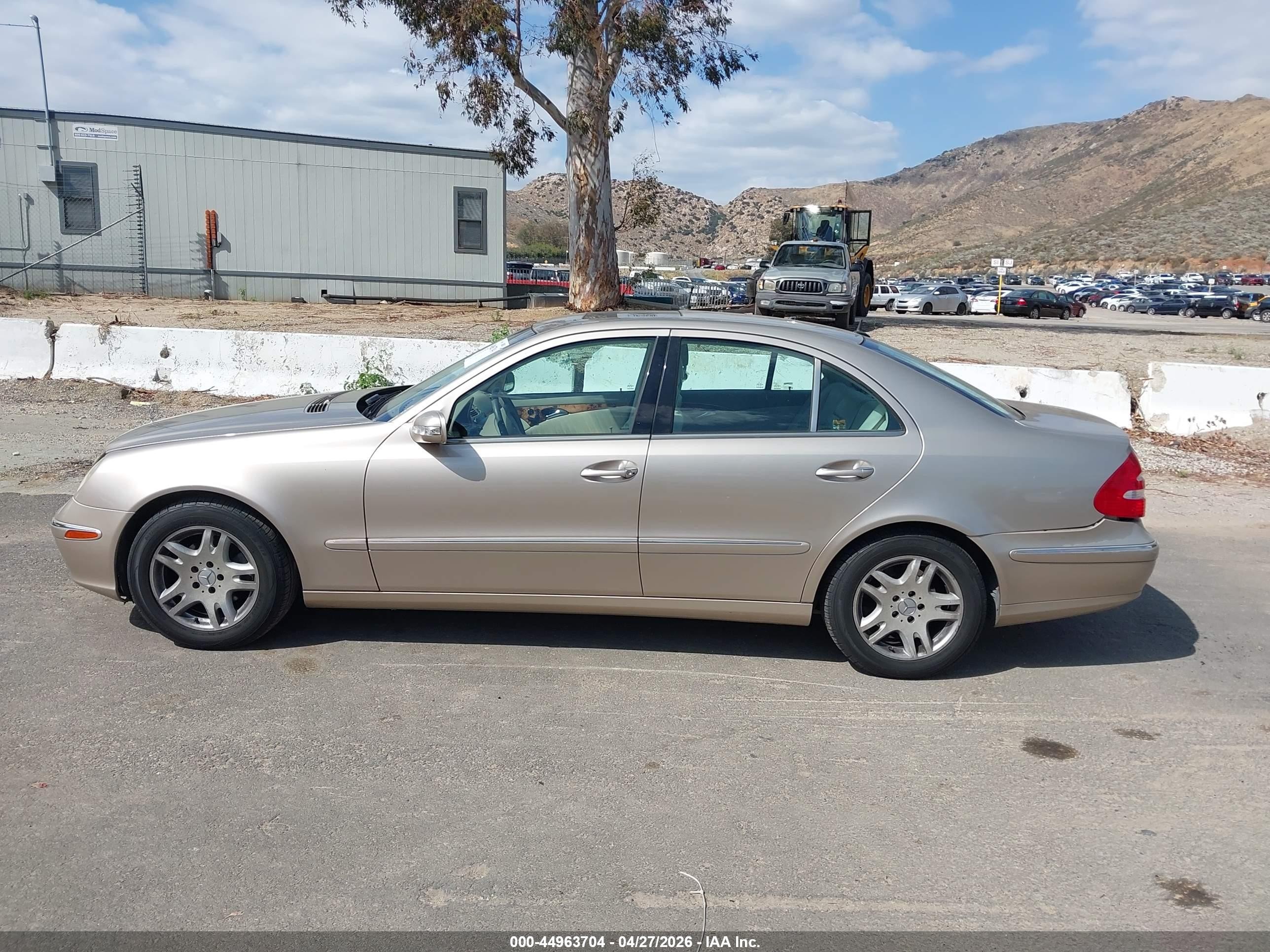 2003 Mercedes-benz E 320   Champagne vin: WDBUF65J83A257909