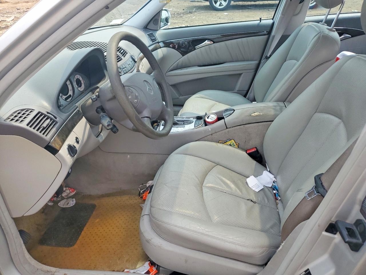 2004 Mercedes-benz E 320 Silver vin: WDBUF65J84A436629
