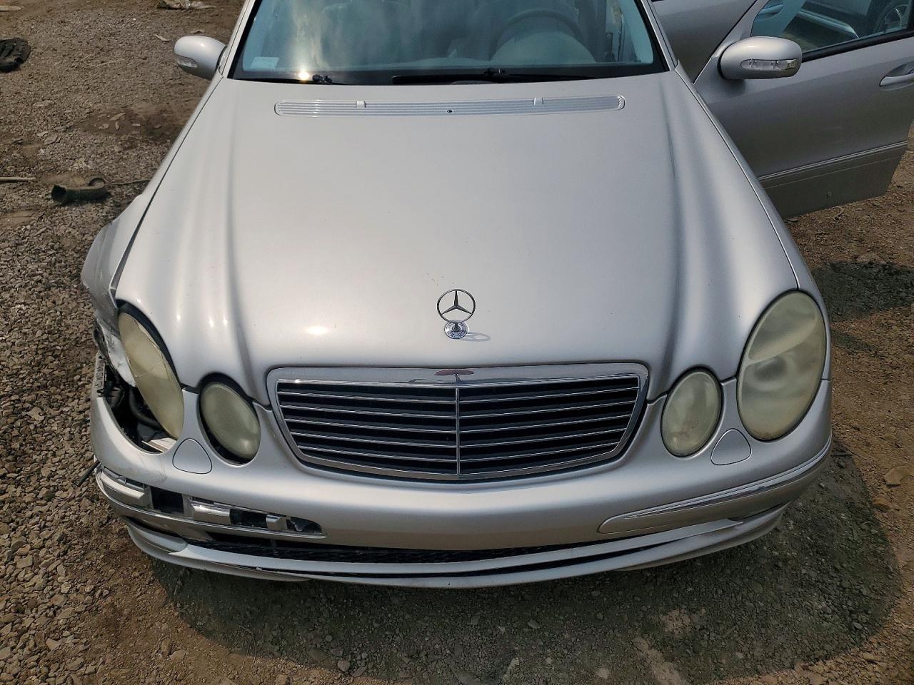 2004 Mercedes-benz E 320 Silver vin: WDBUF65J84A436629