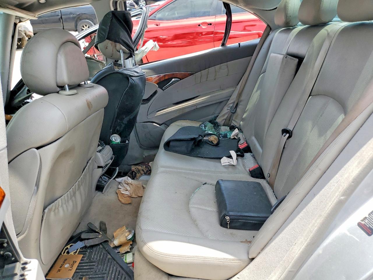 2004 Mercedes-benz E 320 Silver vin: WDBUF65J84A564174