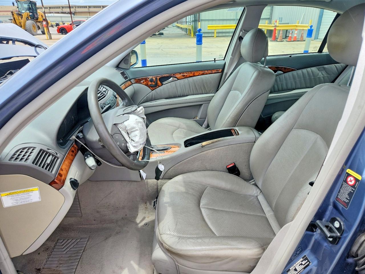 2005 Mercedes-benz E 320 Blue vin: WDBUF65J85A715600