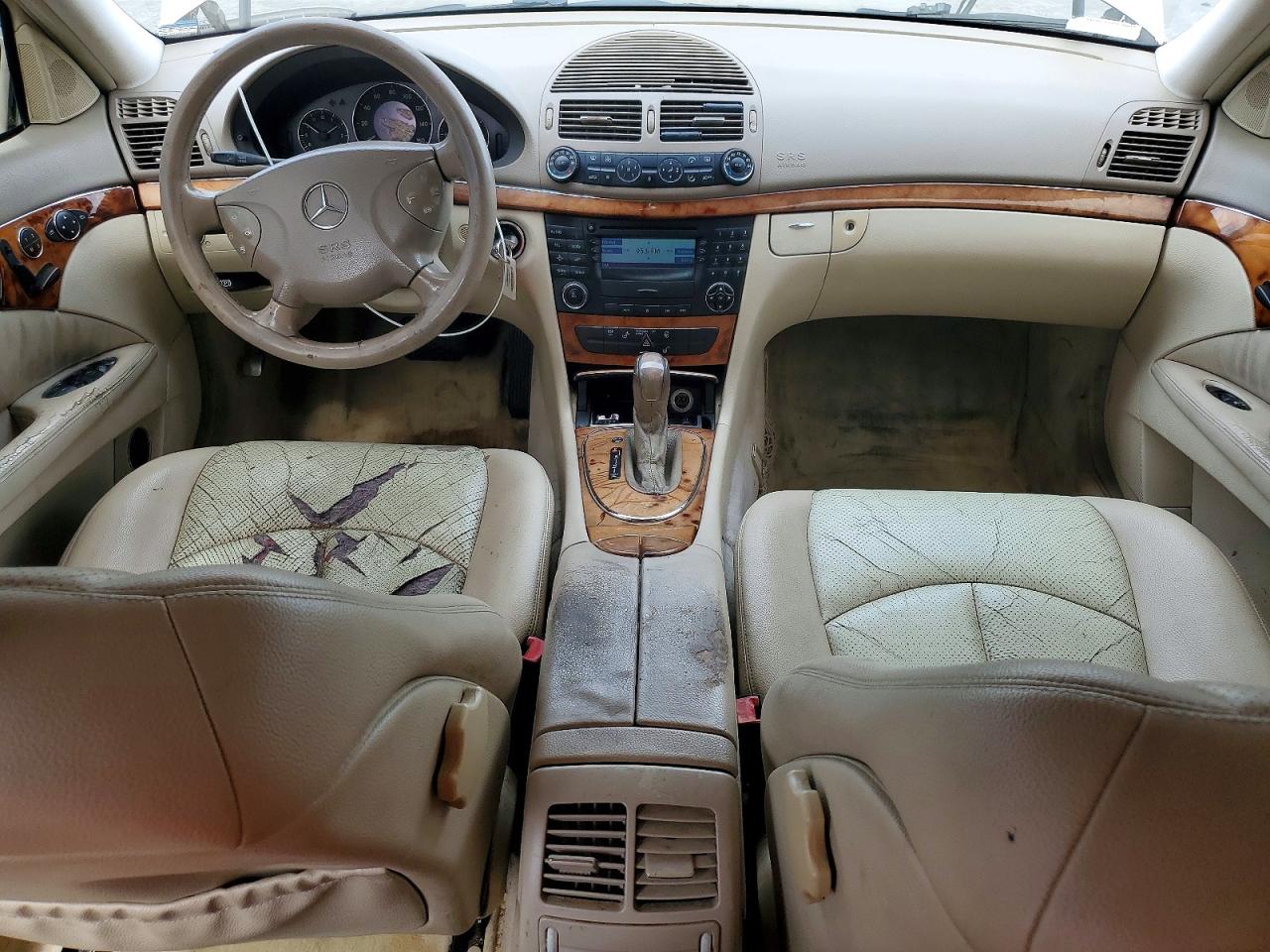 2003 Mercedes-benz E 320 Золотой vin: WDBUF65J93A154580