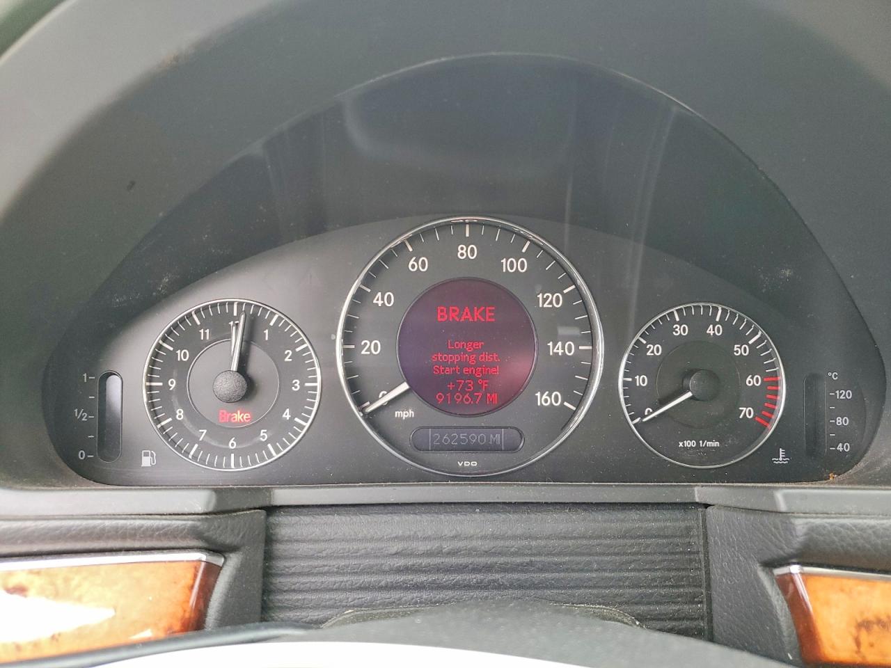2003 Mercedes-benz E 320 Black vin: WDBUF65J93A299697