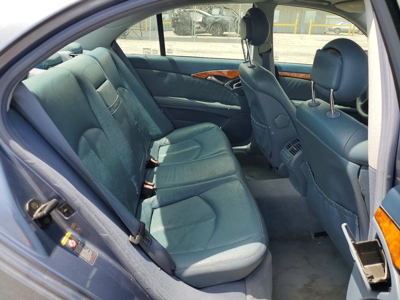 2003 Mercedes-benz E 320 Blue vin: WDBUF65J93A344542