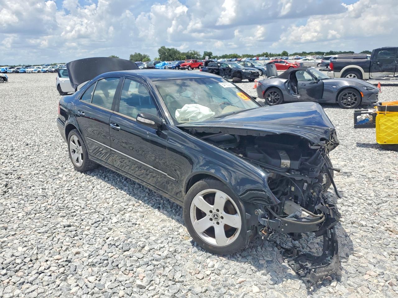 2004 Mercedes-benz E 320 Black vin: WDBUF65JX4A422652