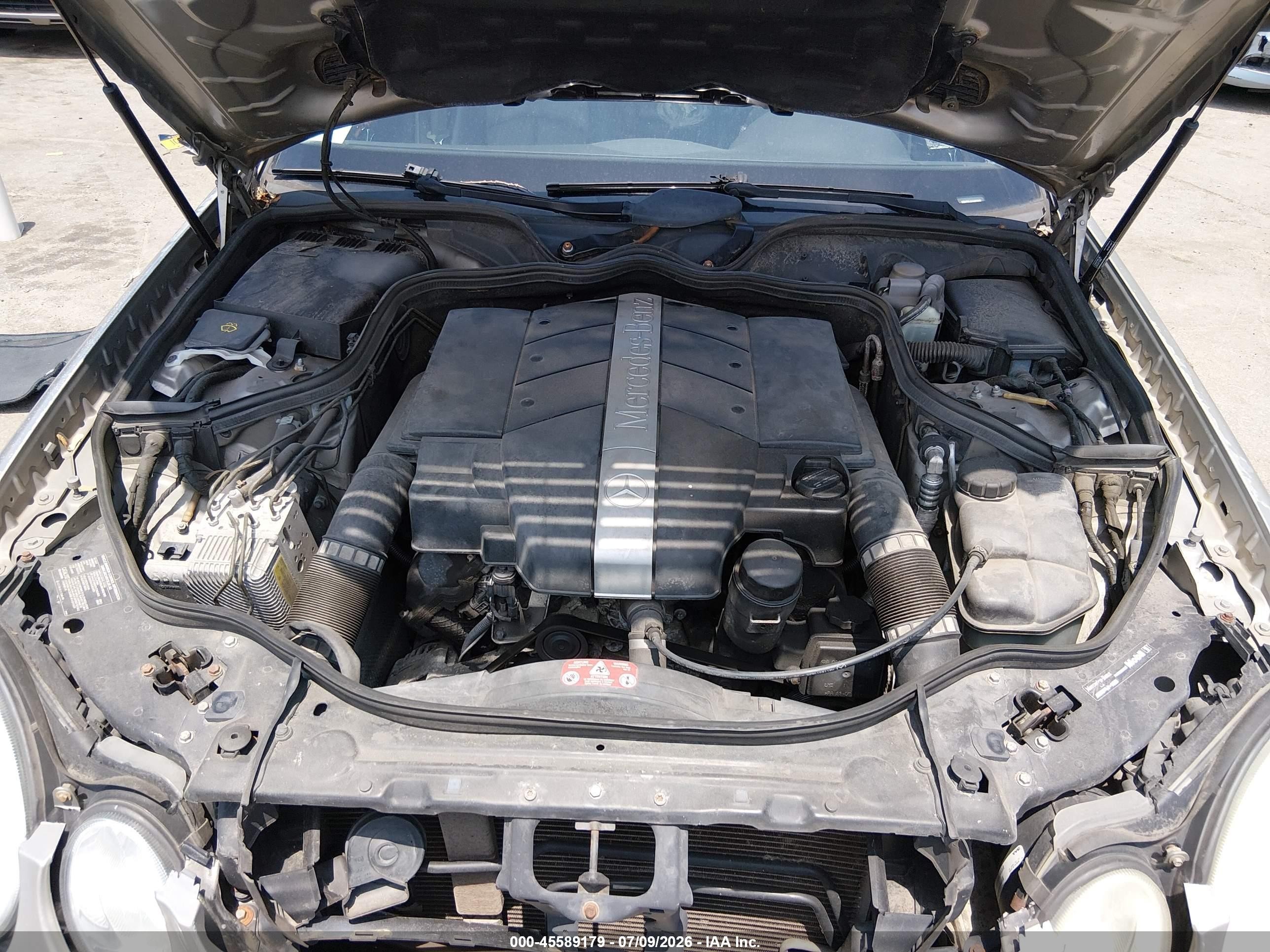 2004 Mercedes-benz E 320   Silver vin: WDBUF65JX4A425860