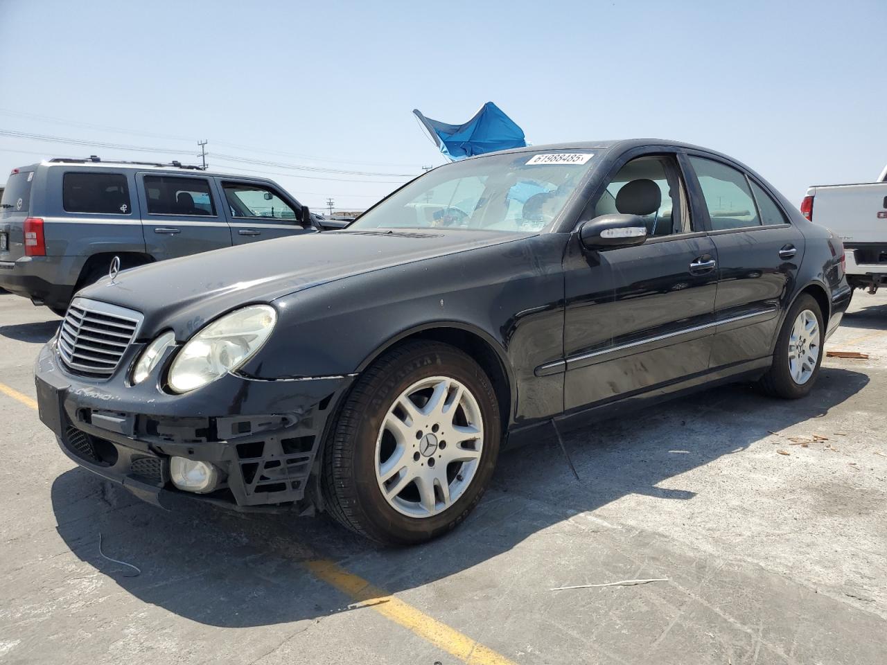 2004 Mercedes-benz E 320 Black vin: WDBUF65JX4A515560