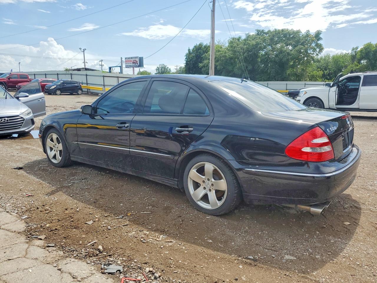 2003 Mercedes-benz E 500 Black vin: WDBUF70J13A113907