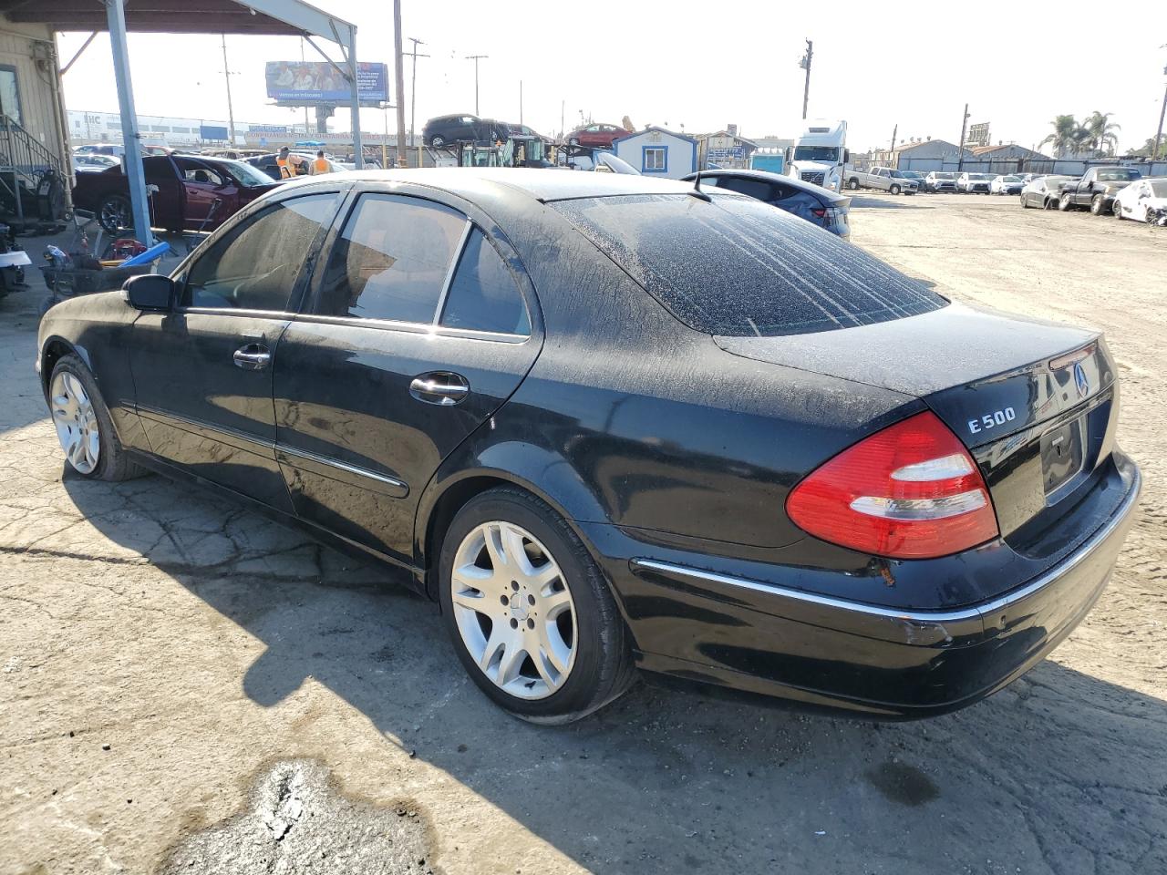 2003 Mercedes-benz E 500 Black vin: WDBUF70J13A314609