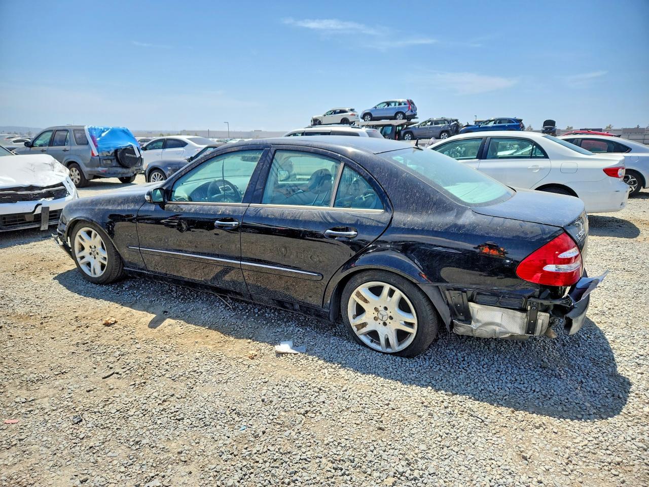 2003 Mercedes-benz E 500 Black vin: WDBUF70J13A349196