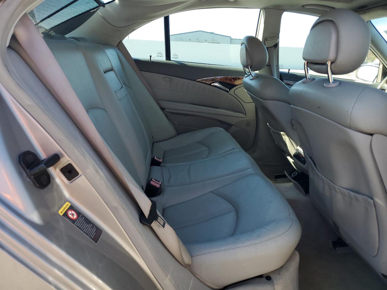 2003 Mercedes-benz E 500 Silver vin: WDBUF70J33A308908