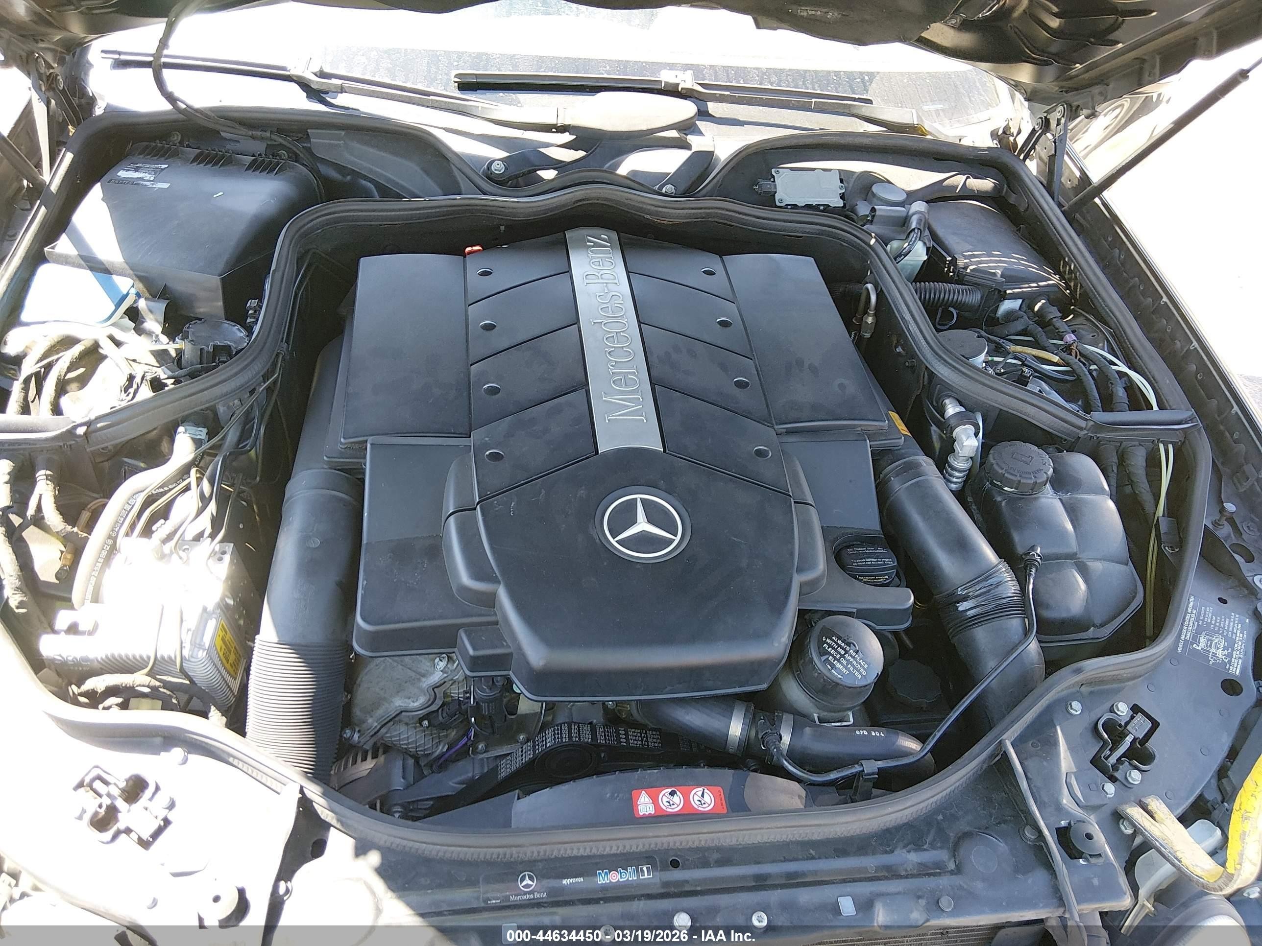 2005 Mercedes-benz E 500   Черный vin: WDBUF70J55A662495