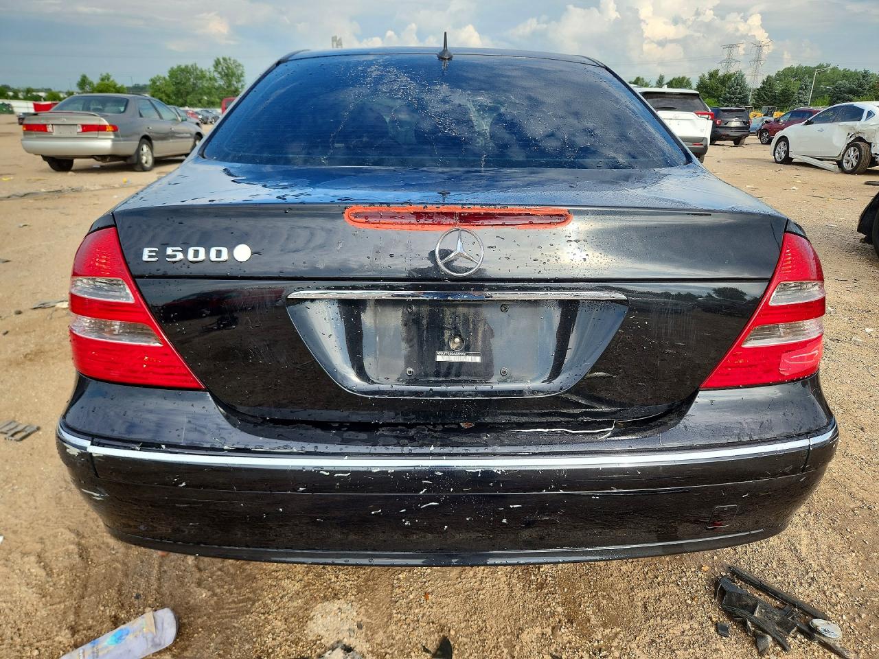 2003 Mercedes-benz E 500 Black vin: WDBUF70J83A239052