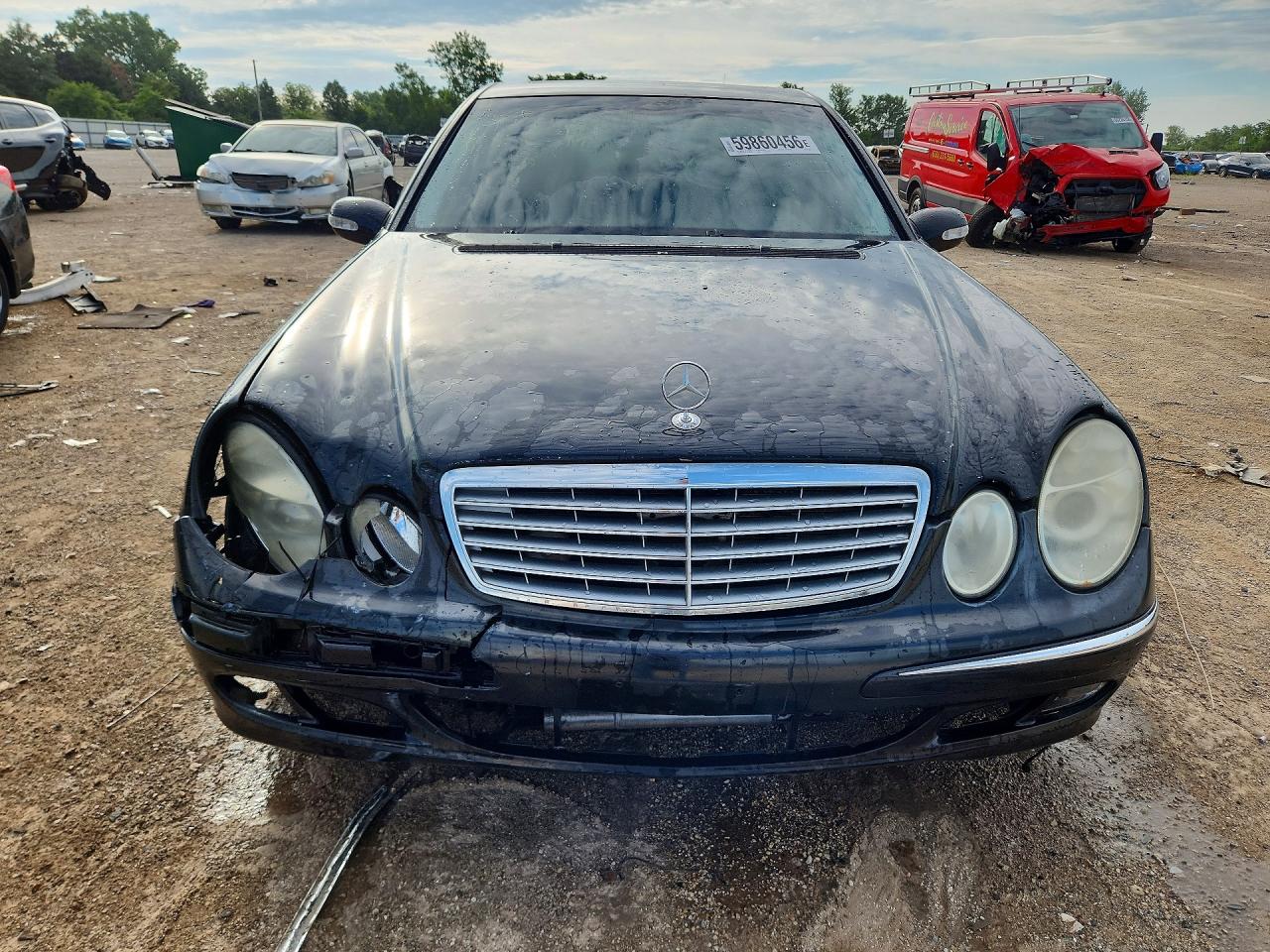 2003 Mercedes-benz E 500 Black vin: WDBUF70J83A239052