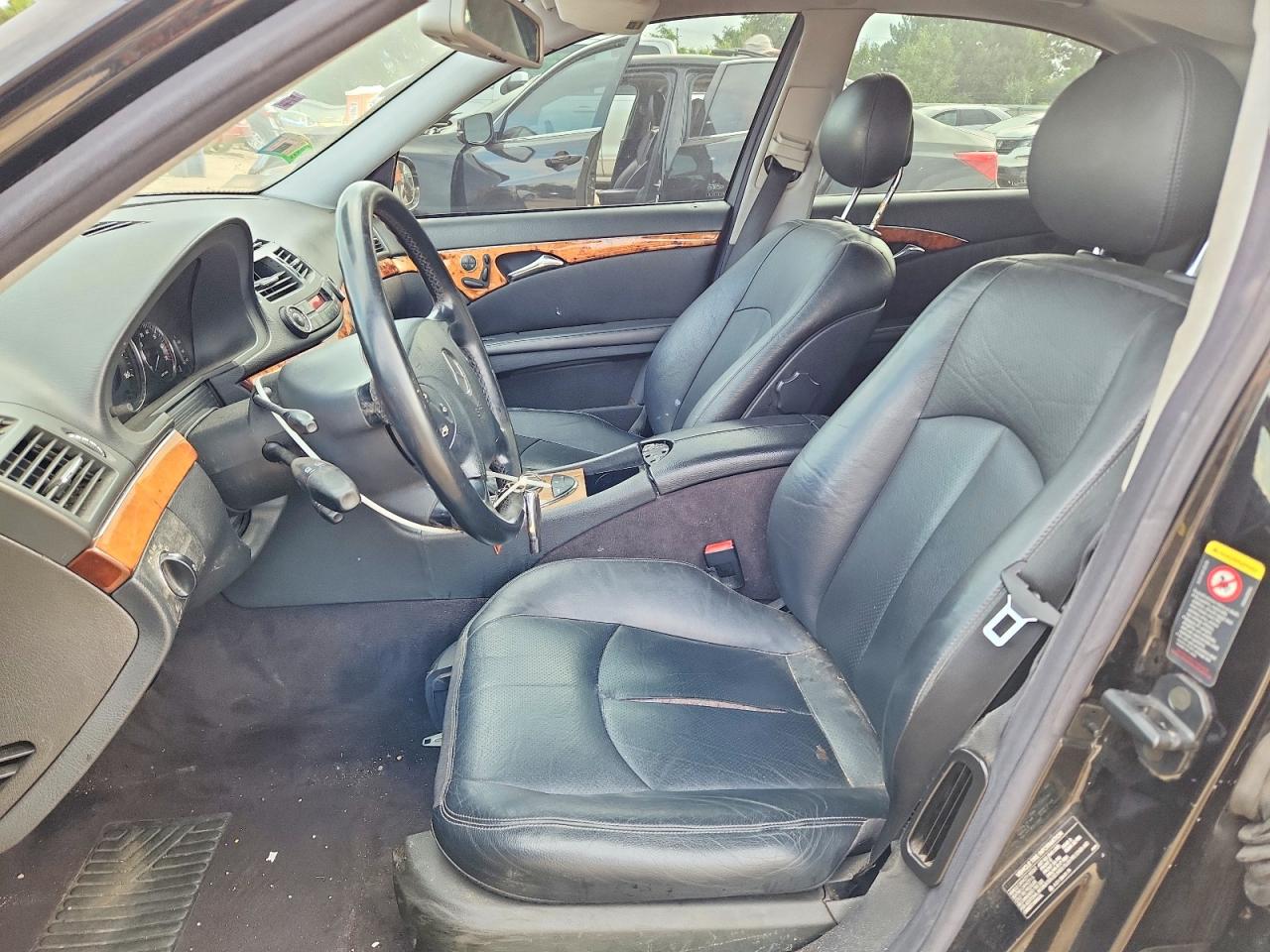 2003 Mercedes-benz E 500 Black vin: WDBUF70J83A239052