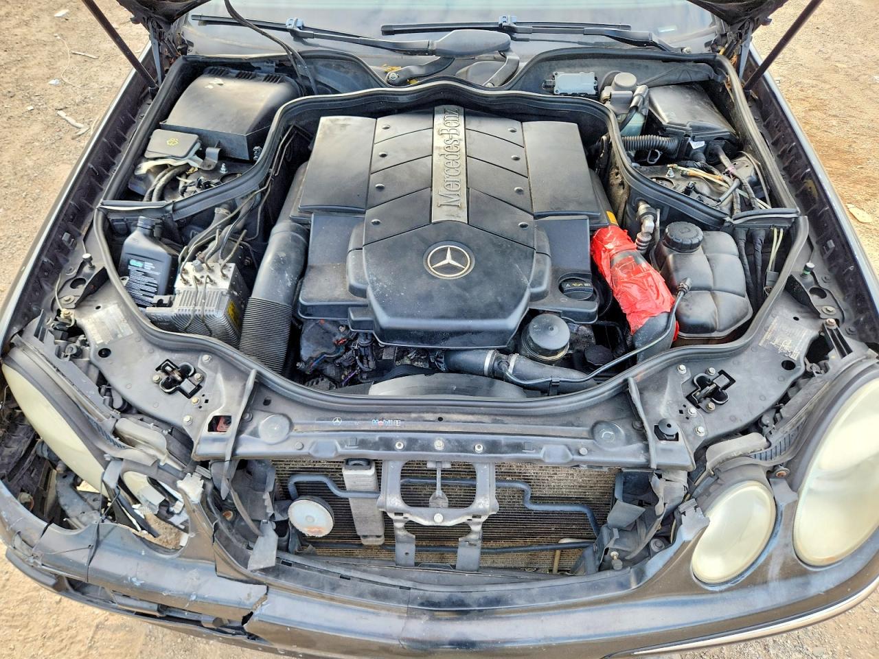 2003 Mercedes-benz E 500 Black vin: WDBUF70J83A239052