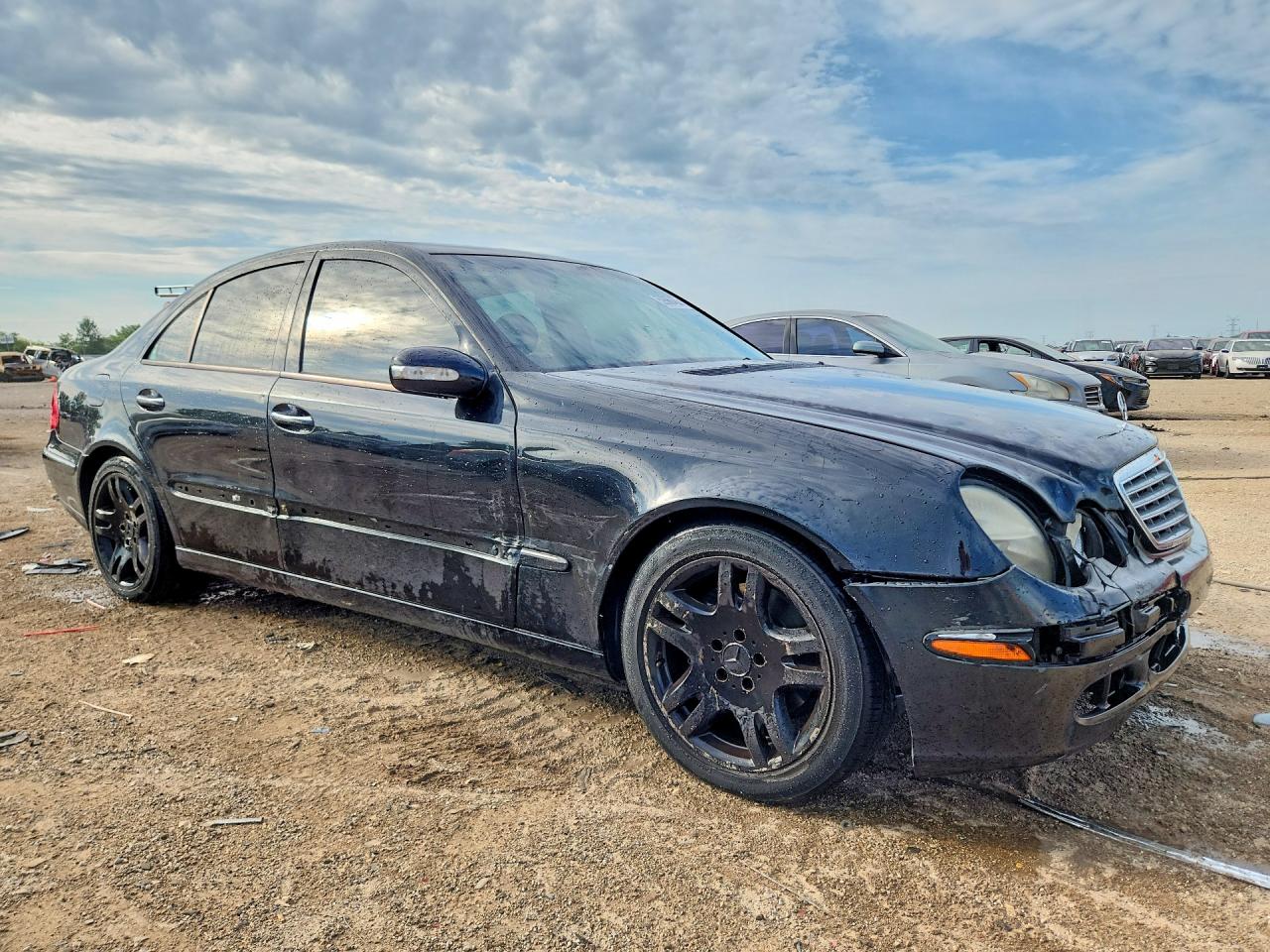 2003 Mercedes-benz E 500 Black vin: WDBUF70J83A239052
