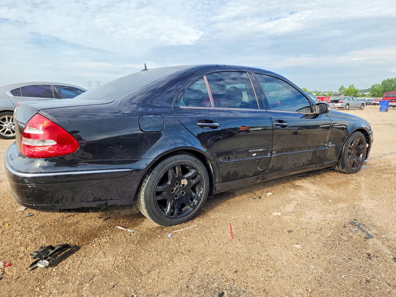 2003 Mercedes-benz E 500 Black vin: WDBUF70J83A239052