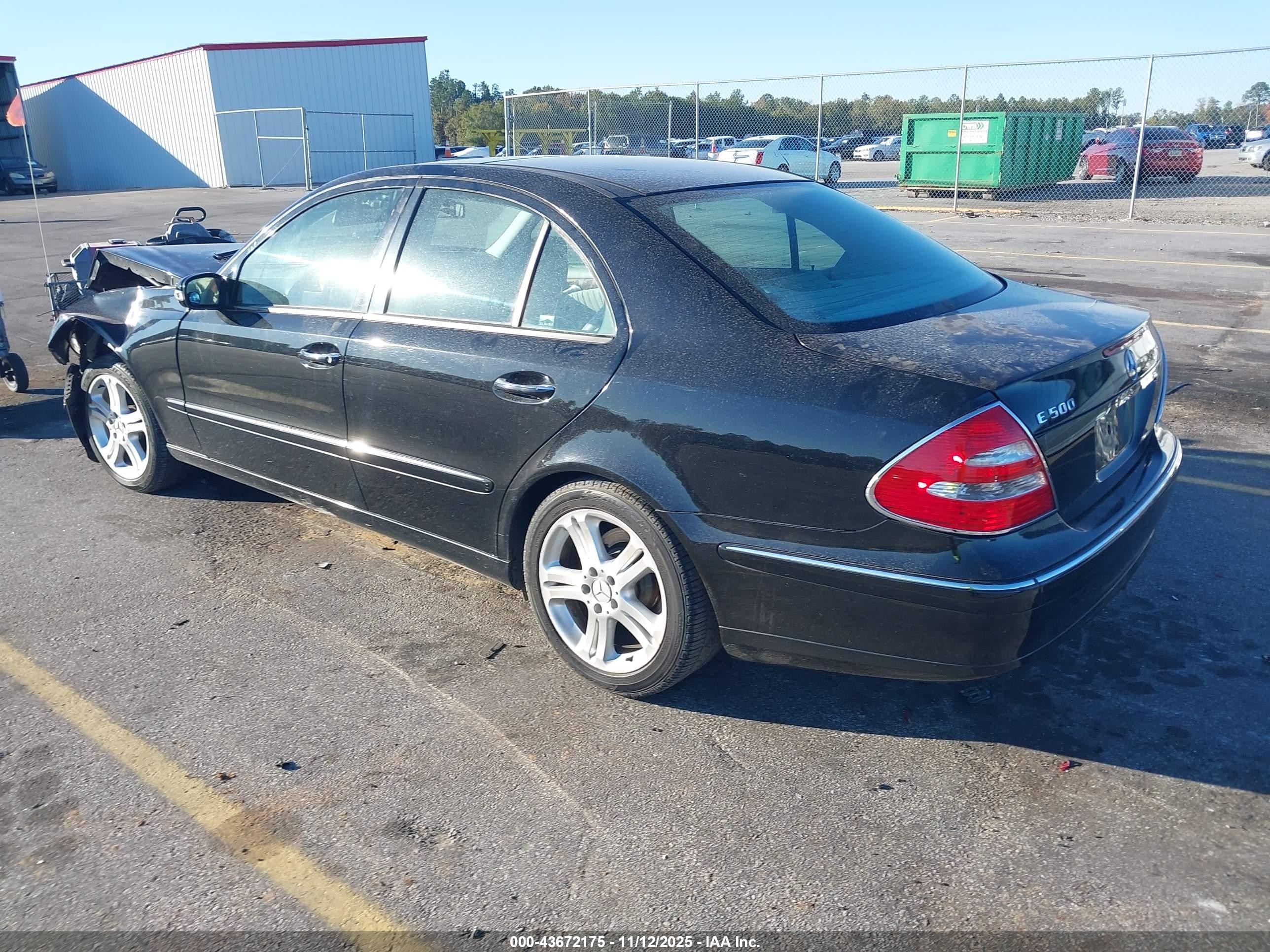 2004 Mercedes-benz E 500   Black vin: WDBUF70J84A579478