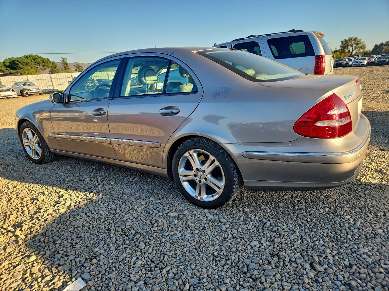 2004 Mercedes-benz E 500 Silver vin: WDBUF70JX4A534722