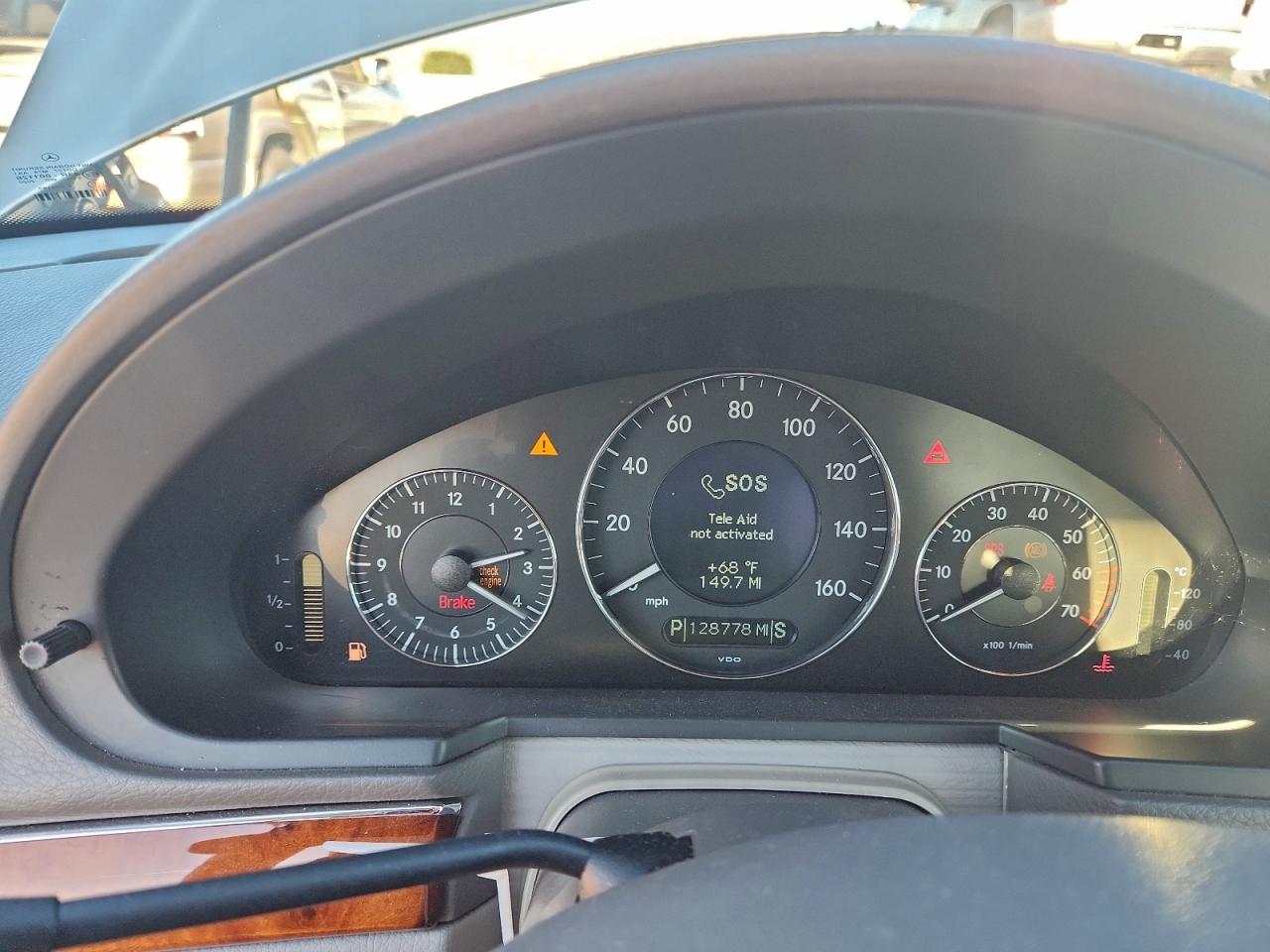 2004 Mercedes-benz E 500 Silver vin: WDBUF70JX4A534722