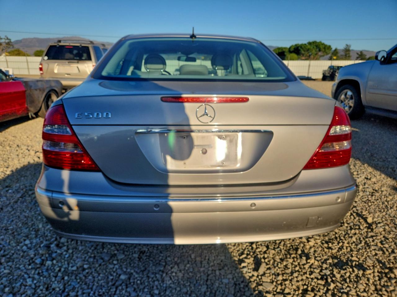 2004 Mercedes-benz E 500 Silver vin: WDBUF70JX4A534722