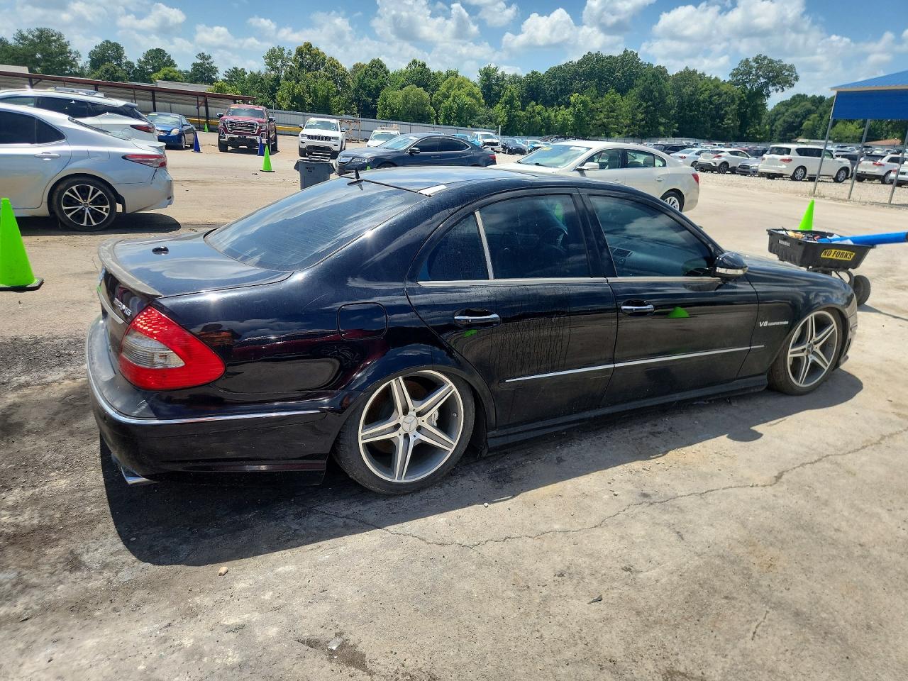 2005 Mercedes-benz E 55 Amg Black vin: WDBUF76J15A629985