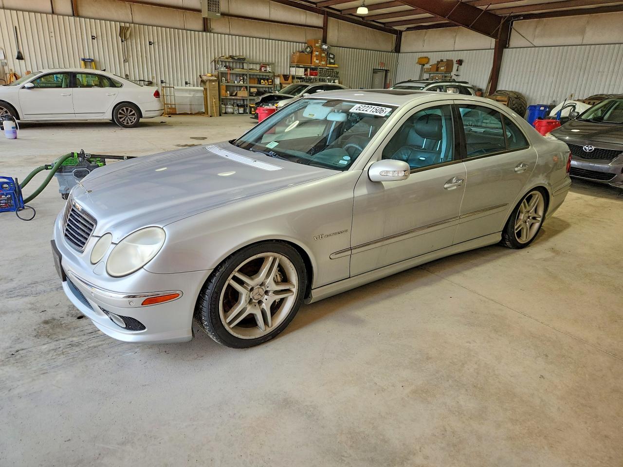 2006 Mercedes-benz E 55 Amg Silver vin: WDBUF76J26A953769
