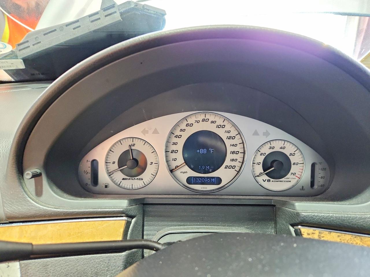 2006 Mercedes-benz E 55 Amg Silver vin: WDBUF76J26A953769