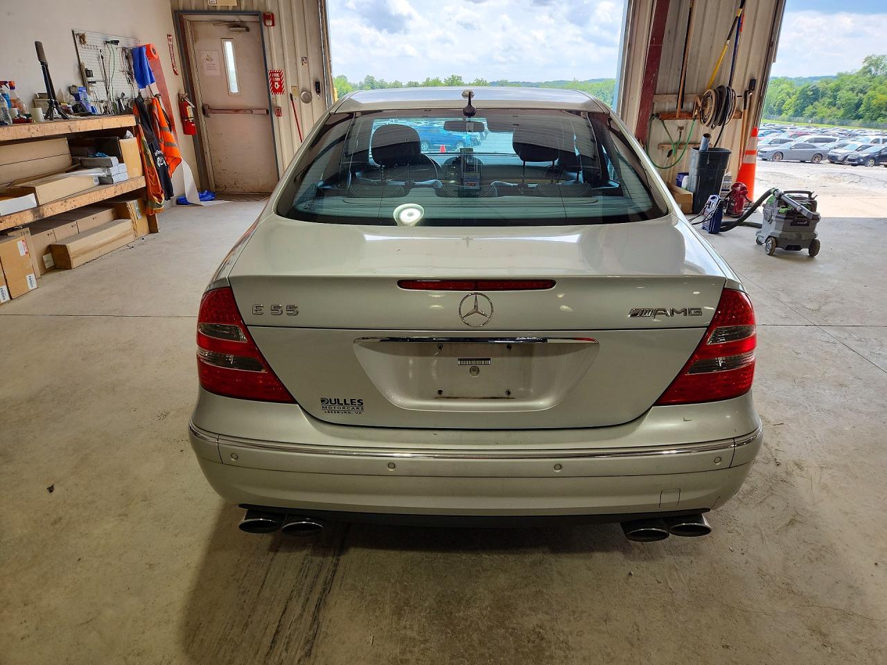 2006 Mercedes-benz E 55 Amg Silver vin: WDBUF76J26A953769