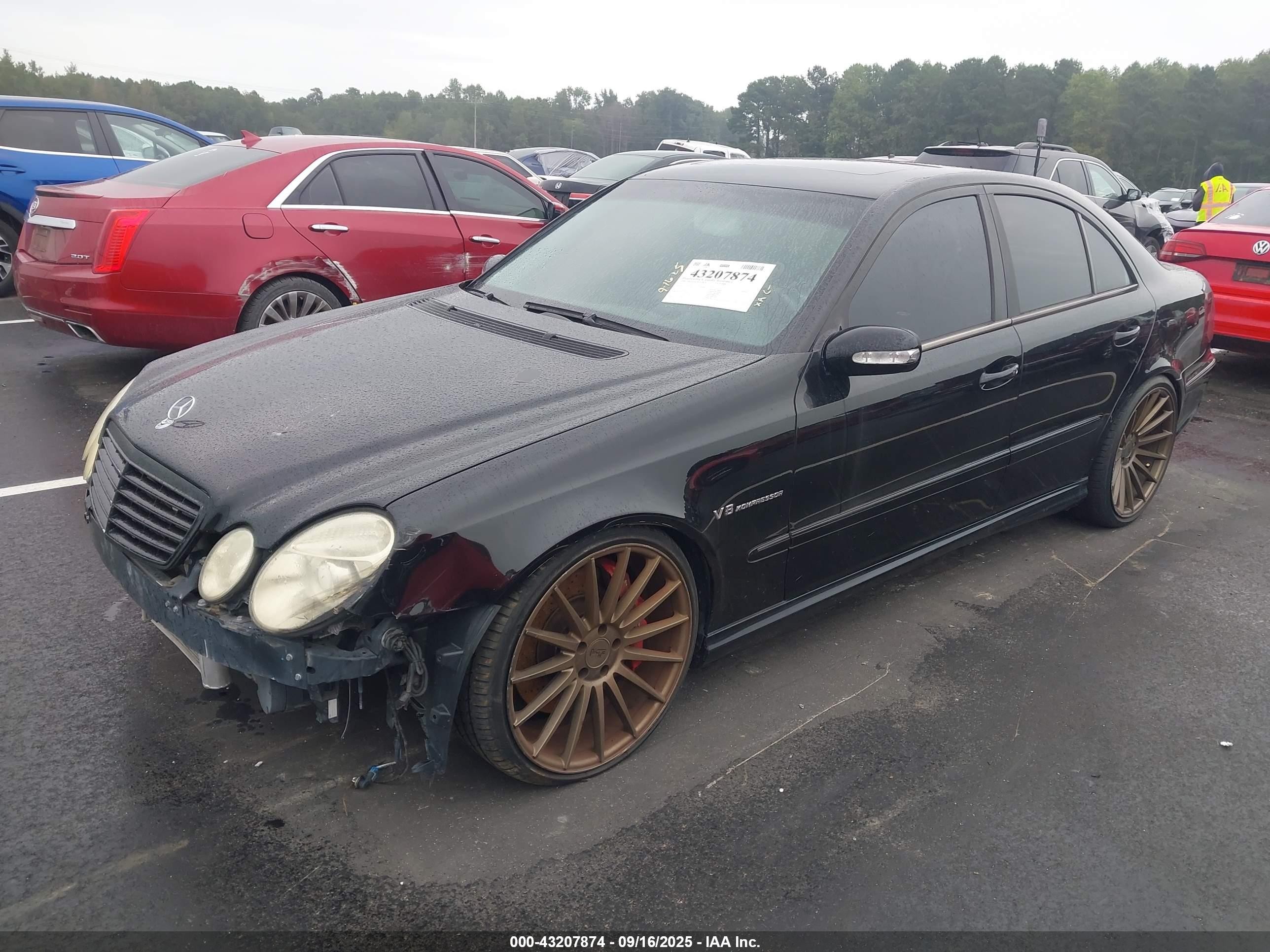 2004 Mercedes-benz E 55 Amg   Black vin: WDBUF76J34A450068