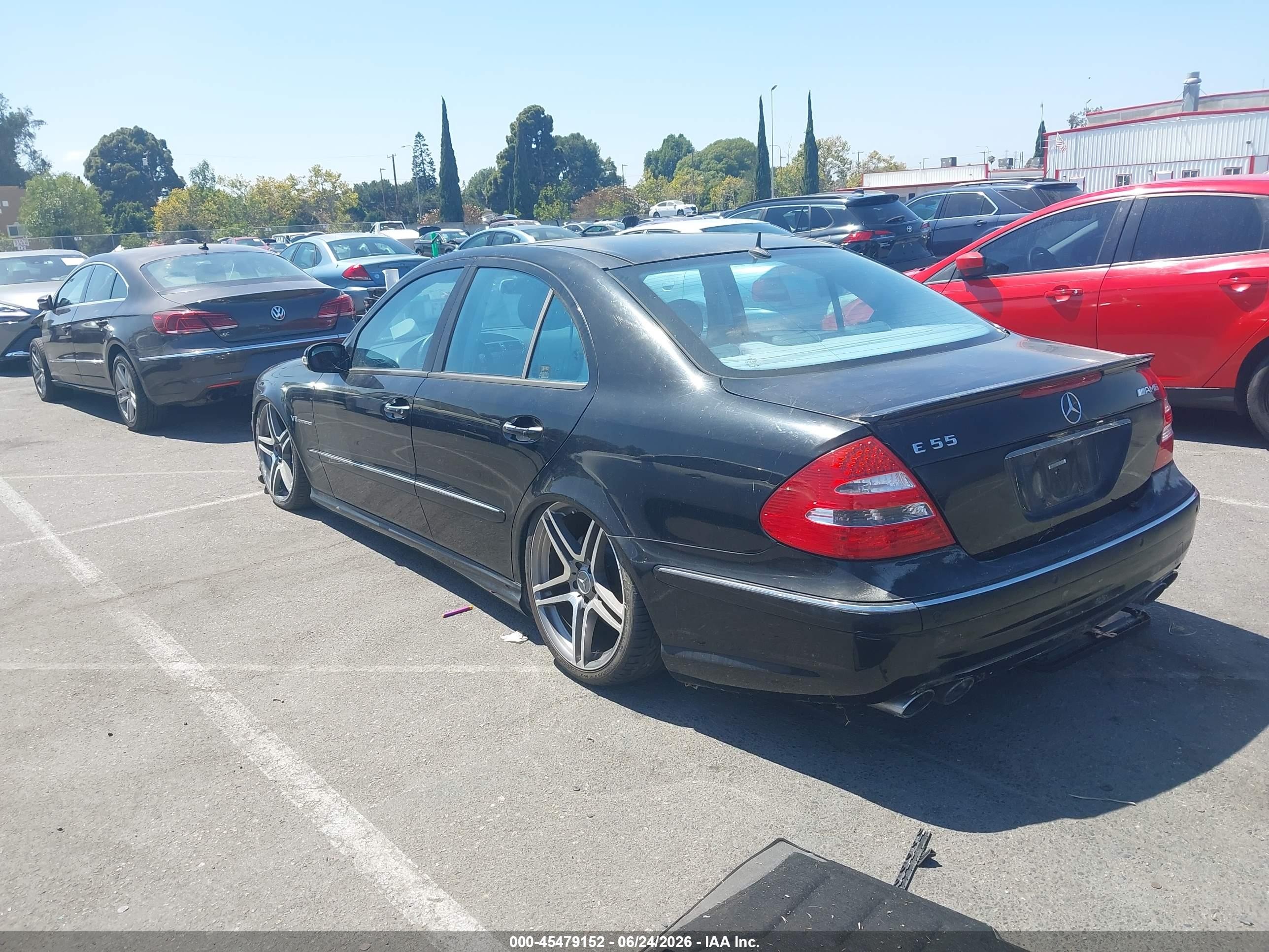 2004 Mercedes-benz E 55 Amg   Black vin: WDBUF76J44A449706